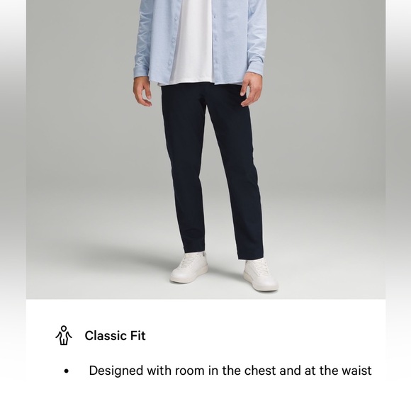 Lululemon Mens Commission Long-Sleeve Shirt Size Large - Picture 7 of 9